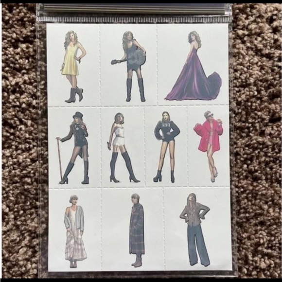 Taylor Swift Eras temporary tattoos - Picture 4 of 5